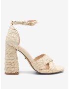 DeeZee Sandale dama 5904862697383 - Textil - Bej - Bej