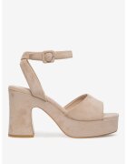 DeeZee Sandale dama 5905588519140 - Textil - Bej - Bej