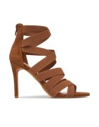 DeeZee Sandale dama - cu toc - maro