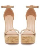 DeeZee Sandale dama - espadrile GLDNAZ-1 - bej - tesatura