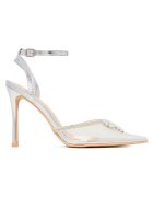 DeeZee Sandale dama - LIA SILVER RU - transparent - toc