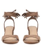 DeeZee Sandale dama - maro - textil