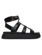 DeeZee Sandale dama - negru - piele ecologica - Negru