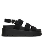 DeeZee Sandale dama - piele ecologica - negru