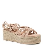 DeeZee Sandale dama Textil - 302867523 - Bej