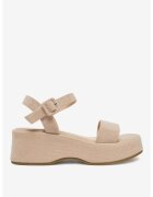 DeeZee Sandale din material textil bej - Bej