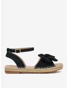DeeZee Sandale Material Textil - Negru