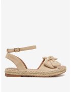DeeZee Sandale Textil - Bej - Bej
