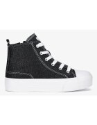 DeeZee Tenisi fete 5905588787389 - Textil - 34 EU - Negru