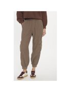 DEHA Pantaloni dama - 304530692 - Bumbac - Maro - Maro