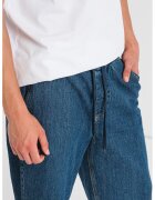 Denim Project Blugi capri de denim cu buzunare oblice - Albastru inchis