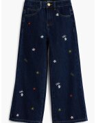Desigual Blugi cu broderie - Bleumarin