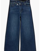 Desigual Blugi cu croiala ampla si aspect decolorat - Negru/Albastru inchis