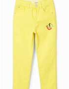 Desigual Blugi cu detalii grafice - Galben