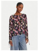 Desigual Bluza dama - Flori 25WWBW03 - negru