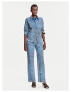 Desigual Camasa din denim pentru femei albastru