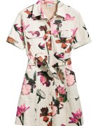 Desigual Camasa stil rochie dama 25SWVW13 - Bumbac - Ecru - Ecru