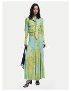 Desigual Fusta maxi - verde - femei