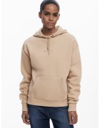 Desigual Hanorac cu buzunar kangaroo - Maro nisip