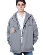 Desigual Jacheta lejera cu gluga -