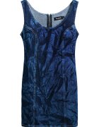 Desigual Maiou dama - bumbac/poliester - bleumarin