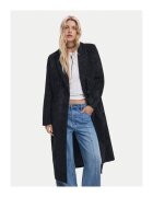 Desigual Palton de tranzitie de negru