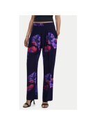 Desigual Pantaloni dama 25SWPWX5 - Viscoza - Negru - Negru