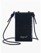 Desigual Portofel cu logo - Negru