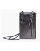 Desigual Portofel dama platina metalizat 25WAYP39 - Argintiu - 11 x 19 x 1.4