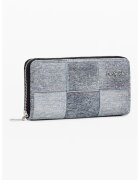 Desigual Portofel din denim Yoko - Albastru melange