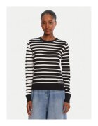 Desigual Pulover Dama - Negru - 45% bumbac - 22% lana - 19% acril - 14% poliamida -