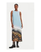 Desigual Rochie casual - albastru - 100% poliester -