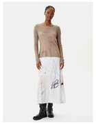 Desigual Rochie casual dama alba - fabricatie de calitate