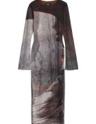 Desigual Rochie casual Dama - maro - gri - 94% poliester - 6% elastan