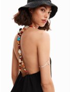 Desigual Rochie cu decupaj pe partea din spate - Negru