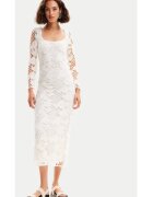 Desigual Rochie dama - 76435 - Alb - Bumbac