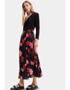 Desigual Rochie dama - 76473 - Negru - Viscoza