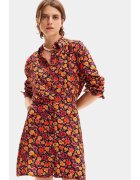Desigual Rochie dama - 76725 - Portocaliu - Viscoza