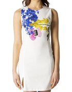 Desigual Rochie dama - Poliamida/Viscoza - Alb - Alb