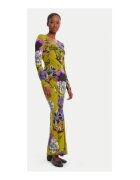 Desigual Rochie de zi Femei - Verde - 94% viscoza - 6% elastan -