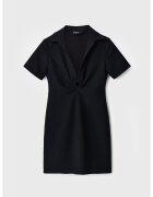 Desigual Rochie femei - Poliester - Negru - Negru