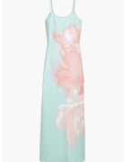 Desigual Rochie-furou din material elastic - Roz somon/Verde menta