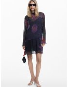 Desigual Rochie mini cu imprimeu - Negru