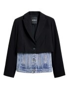 Desigual Sacou dama 25SWEW28 - Poliester - Negru - Negru