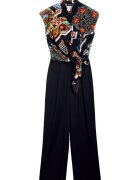 Desigual Salopeta dama 25SWPW20 - Viscoza - Negru - Negru