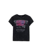 Desigual Tricou dama 25SWTKX6 - Bumbac - Gri - Gri