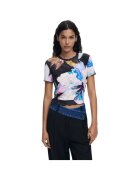 Desigual Tricou Viena 50474 - Multicolor