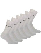 Diadora Set de sosete lungi unisex - 6 perechi - Gri deschis