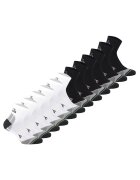 Diadora Set de sosete scurte unisex - 12 perechi - Alb/Negru