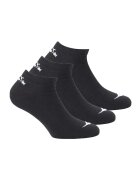 Diadora Set de sosete scurte unisex - 3 perechi - Negru